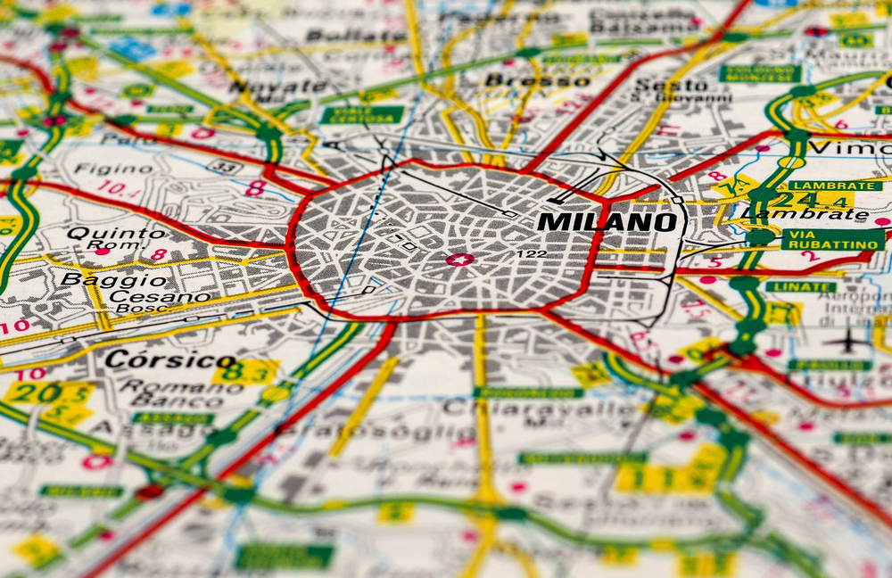 Cartina di Milano